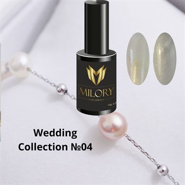 Milory, Гель-лак Wedding Collection №04, 10гр, Арт.:MLGW4