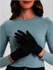 Перчатки нитриловые одноразовые черные, маникюрные для мастера - фото 6315